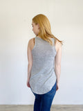 Express One Eleven High Low Cropped Tank XS
