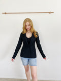 Stolen Girlfriends Club Black Blazer size 10