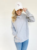 Victoria's Secret White Hoodie Sweatshirt Small