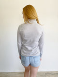 The North Face Fleece Button Pullover Small