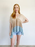 Free People Knit Short Sleeve Tunic Small