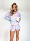 SHEIN Tie Dye Pajama Set XS
