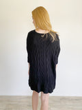 Michael Kors Black Kit Oversized Sweater- S/M