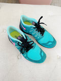 NIKE Free 5.0 Teal Sneakers Women's 8