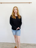 OLD NAVY Cozy Comfort Black Knit Sweater XL