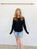 OLD NAVY Cozy Comfort Black Knit Sweater XL