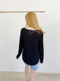 OLD NAVY Cozy Comfort Black Knit Sweater XL