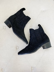 BCBGeneration Leather Stud Booties 7