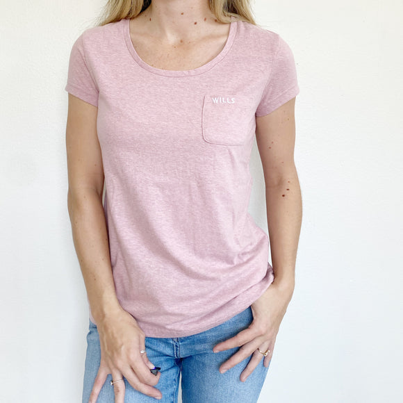 Jack Wills Fullford T-shirt in Pink XS