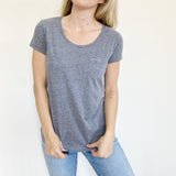 Jack Wills Fullford Cotton T-Shirt in Grey XS