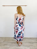 A New Day Floral Pleated Midi Dress Large