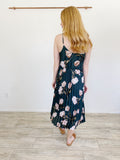 A New Day Floral Pleated Midi Dress Large