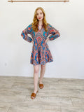 J. Crew Poplin Ratti Cotton Paisley A-line Dress Medium