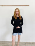 Ami Dans La Rue Cashmere Black Sweater Medium