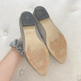 ATHENA ALEXANDER Suede grey flats size 6