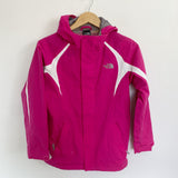 The North Face Pink Rain Coat Girls Large