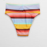 Aerie High Cut Cheeky Bikini Bottoms NWT XXS