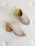 Dolce Vita Nude Block Heels size 8