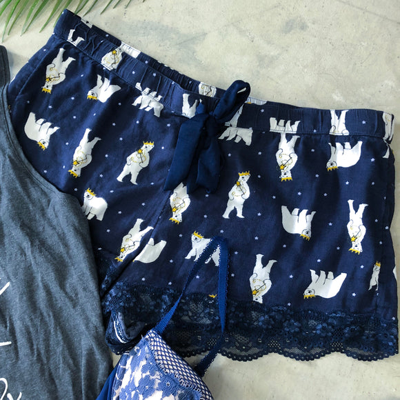 Cute as a Polar Bear Shorts - Large