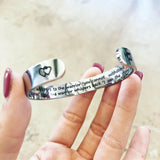 Silver Warrior Bangle