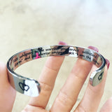 Silver Warrior Bangle