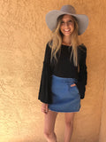 Denim Skirt - Medium