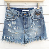 Zara High Waisted Shorts - 02