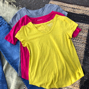 LOFT Vintage Soft Tee - Small