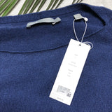 VINCE Boat-Neck Pullover Cashmere Sweater - Small