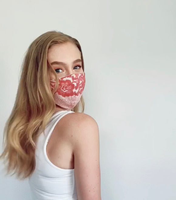 Lace Cotton Face Mask
