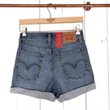 Levi’s High Waist Jean Shorts NWT 27