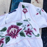 A&F Embroidered Blouse - Medium