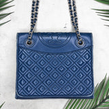 Tory Burch Quilted Marion Leather Bag