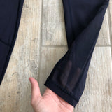 Lululemon Navy Side Mesh Leggings 12