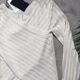 THEORY Pointelle Pullover - Small