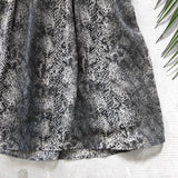 Snakeskin Dress - Medium