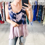 Free People Tye Dye Tank - M