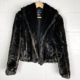 Faux Fur Jacket - Small