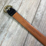 Coach Black Leather High Waisted Belt 28/70 XS