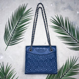 Tory Burch Quilted Marion Leather Bag