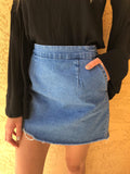 Denim Skirt - Medium