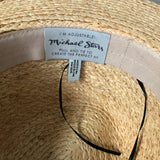 Michael Star Pom Pom Straw Hat