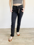 Levi's Black Classic Straight Jeans- 6 Long