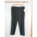 Amanda + Chelsea Narrow Crop Trouser Pants NWT 14