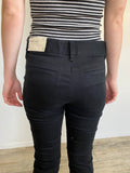 LOFT Ann Taylor Marisa Skinny Ankle Black Pants Size 8