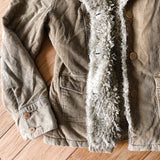 Steve Madden Winter Corduroy Coat Small