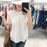 Tory Burch White Hermosa Blouse - Size 0