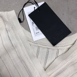 THEORY Pointelle Pullover - Small
