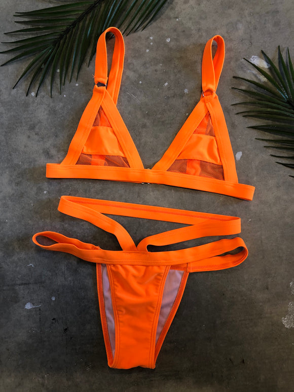 Swim Szn Neon Bikini - XS