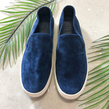 Tory Burch Suede Slip-Ons - 8.5